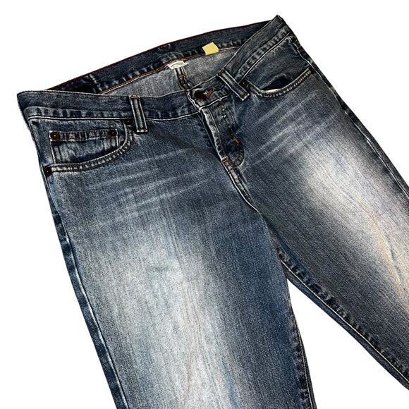 Vintage Abercrombie and Fitch 1892 denim button fly straight jeans women size 4 - Picture 2 of 10